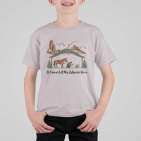 Nativity Scene Christmas T Shirt For Kid Cowboy Bible Scripture Verse Western - Wonder Print Shop