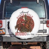 Cowboy Santa Christmas Spare Tire Cover Annual North Pole Rodeo Dec 25th - Wonder Print Shop