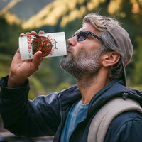 Cowboy Santa Christmas 4 in 1 Can Cooler Tumbler Annual North Pole Rodeo Dec 25th - Wonder Print Shop