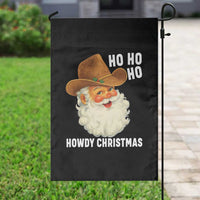 Cowboy Santa Christmas Garden Flag Ho Ho Ho Howdy Christmas - Wonder Print Shop