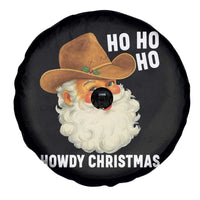Cowboy Santa Christmas Spare Tire Cover Ho Ho Ho Howdy Christmas - Wonder Print Shop
