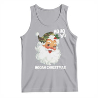 Camo Santa Christmas Tank Top Ho Ho Ho Hooah Christmas - Wonder Print Shop