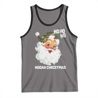 Camo Santa Christmas Tank Top Ho Ho Ho Hooah Christmas - Wonder Print Shop