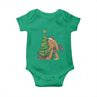 Bigfoot Gamer Christmas Baby Onesie Funny Sasquatch Gaming Xmas - Wonder Print Shop