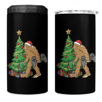 Bigfoot Gamer Christmas 4 in 1 Can Cooler Tumbler Funny Sasquatch Gaming Xmas - Wonder Print Shop