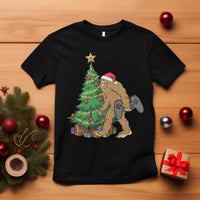 Bigfoot Gamer Christmas T Shirt Funny Sasquatch Gaming Xmas - Wonder Print Shop