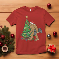Bigfoot Gamer Christmas T Shirt Funny Sasquatch Gaming Xmas - Wonder Print Shop