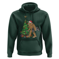 Bigfoot Gamer Christmas Hoodie Funny Sasquatch Gaming Xmas - Wonder Print Shop