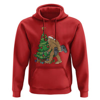 Bigfoot Gamer Christmas Hoodie Funny Sasquatch Gaming Xmas - Wonder Print Shop