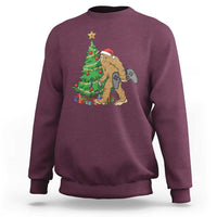 Bigfoot Gamer Christmas Sweatshirt Funny Sasquatch Gaming Xmas - Wonder Print Shop