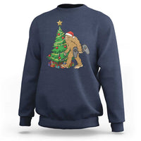 Bigfoot Gamer Christmas Sweatshirt Funny Sasquatch Gaming Xmas - Wonder Print Shop