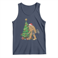 Bigfoot Gamer Christmas Tank Top Funny Sasquatch Gaming Xmas - Wonder Print Shop