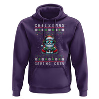 Santa Claus Gamer Hoodie Christmas Gmaing Crew - Wonder Print Shop