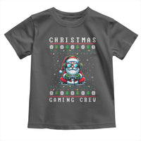 Santa Claus Gamer Toddler T Shirt Christmas Gmaing Crew - Wonder Print Shop