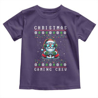 Santa Claus Gamer Toddler T Shirt Christmas Gmaing Crew - Wonder Print Shop