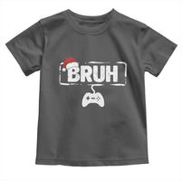 Funny Gaming Christmas Toddler T Shirt Gamer Bruh Video Game - Wonder Print Shop