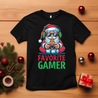 Funny Santa Gamer Christmas T Shirt - Wonder Print Shop