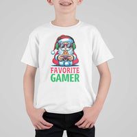 Funny Santa Gamer Christmas T Shirt For Kid - Wonder Print Shop
