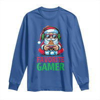 Funny Santa Gamer Christmas Long Sleeve Shirt - Wonder Print Shop