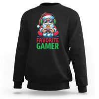 Funny Santa Gamer Christmas Sweatshirt - Wonder Print Shop