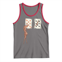 67 Marcus The Worm Poker Game Tank Top Funny Six Seven Meme Playing Cards - Wonder Print Shop