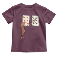 67 Marcus The Worm Poker Game Toddler T Shirt Funny Six Seven Meme Playing Cards - Wonder Print Shop