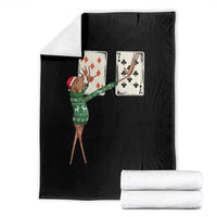 67 Marcus The Worm Poker Game Christmas Throw Blanket Funny Six Seven Meme Playing Cards Holiday Vibe - Wonder Print Shop