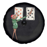 67 Marcus The Worm Poker Game Christmas Spare Tire Cover Funny Six Seven Meme Playing Cards Holiday Vibe - Wonder Print Shop