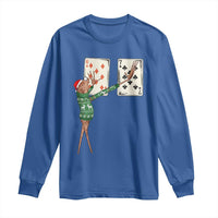 67 Marcus The Worm Poker Game Christmas Long Sleeve Shirt Funny Six Seven Meme Playing Cards Holiday Vibe - Wonder Print Shop