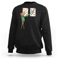 67 Marcus The Worm Poker Game Christmas Sweatshirt Funny Six Seven Meme Playing Cards Holiday Vibe - Wonder Print Shop