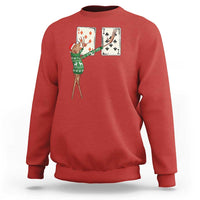 67 Marcus The Worm Poker Game Christmas Sweatshirt Funny Six Seven Meme Playing Cards Holiday Vibe - Wonder Print Shop