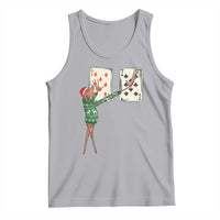 67 Marcus The Worm Poker Game Christmas Tank Top Funny Six Seven Meme Playing Cards Holiday Vibe - Wonder Print Shop