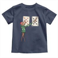 67 Marcus The Worm Poker Game Christmas Toddler T Shirt Funny Six Seven Meme Playing Cards Holiday Vibe - Wonder Print Shop