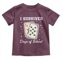 I Survived 67 Days Of School Toddler T Shirt Playing Cards Meme - Wonder Print Shop