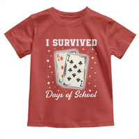 I Survived 67 Days Of School Toddler T Shirt Playing Cards Meme - Wonder Print Shop