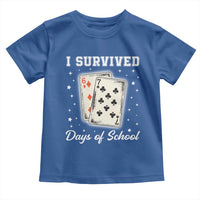 I Survived 67 Days Of School Toddler T Shirt Playing Cards Meme - Wonder Print Shop