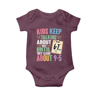 67 Six Seven Meme Baby Onesie Kids Keep Talking About 6-7 Wait Until They Learn 9-5 - Wonder Print Shop