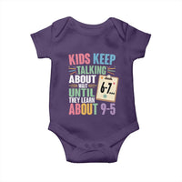 67 Six Seven Meme Baby Onesie Kids Keep Talking About 6-7 Wait Until They Learn 9-5 - Wonder Print Shop