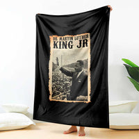 Martin Luther King Jr MLK Day Throw Blanket - Wonder Print Shop