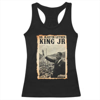 Martin Luther King Jr MLK Day Racerback Tank Top - Wonder Print Shop