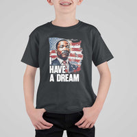 Martin Luther King Jr T Shirt For Kid I Have A Dream - Wonder Print Shop