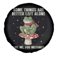 Funny Frog Sarcastic Spare Tire Cover Some Things Are Better Left Alone