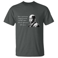 John Lewis Quote T Shirt Black History Good Trouble