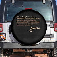 John Lewis Quote Spare Tire Cover Black History Month