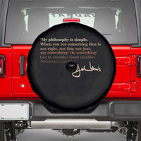 John Lewis Quote Spare Tire Cover Black History Month