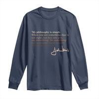 John Lewis Quote Long Sleeve Shirt Black History Month