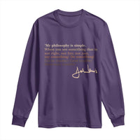 John Lewis Quote Long Sleeve Shirt Black History Month
