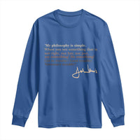 John Lewis Quote Long Sleeve Shirt Black History Month