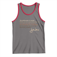 John Lewis Quote Tank Top Black History Month