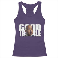 John Lewis Quote Affrican American Racerback Tank Top Black History Good Trouble